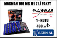 Maxman 100 mg jel 7 li paket