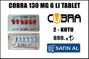 Cobra 130 mg hapı - 2 Kutu