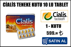 Cialis teneke kutu 10 lu tablet