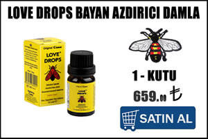 Love drops bayan azdırıcı damla